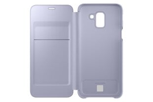 Samsung Galaxy J6 Wallet Case Violet цена и информация | Чехлы для телефонов | 220.lv