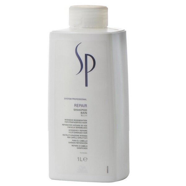 Šampūns bojātiem matiem Wella Professionals SP Repair, 1 l cena un informācija | Šampūni | 220.lv