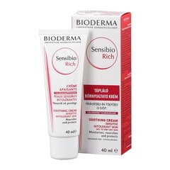 Успокаивающий крем для лица Bioderma Sensibio, 40 мл цена и информация | Наносите на чистую кожу лица. Подержите около 10-15 минут и смойте водой. | 220.lv