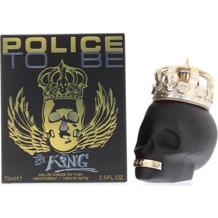 Tualetes ūdens Police To Be The King EDT 125 ml cena un informācija | Vīriešu smaržas | 220.lv