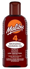 Солнцезащитное масло Malibu SPF 4 200 мл цена и информация | Кремы от загара | 220.lv