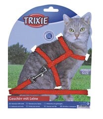 Trixie шлейка со светоотражающими полосами цена и информация | Поводки и ошейники для кошек | 220.lv