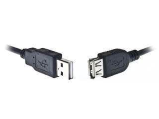 Gembird USB Male - USB Female 0.75m Black цена и информация | Savienotājkabeļi | 220.lv