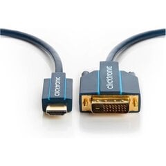 Clicktronic 70342, HDMI/DVI-D, 3 м цена и информация | Кабели и провода | 220.lv