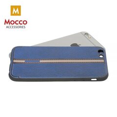 Aizsargmaciņš Mocco Trendy Grid And Stripes Silicone Back Case Apple iPhone X Blue (Pattern 3) cena un informācija | Telefonu vāciņi, maciņi | 220.lv