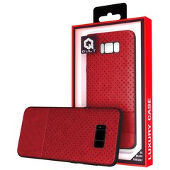 Aizsargmaciņš Qult Luxury Drop Back Case Silicone Case Samsung Galaxy Note 8 Red cena un informācija | Telefonu vāciņi, maciņi | 220.lv