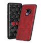 Aizsargmaciņš Qult Luxury Drop Back Case Silicone Case Samsung G965 Galaxy S9 Plus Red cena un informācija | Telefonu vāciņi, maciņi | 220.lv