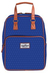 CoolPack Mugursoma Cubic / Blue Dots cena un informācija | Sieviešu somas | 220.lv