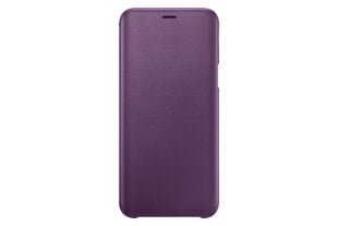 Чехол-кошелек Samsung EF-WJ600CE для Galaxy J6 фиолетовый цена и информация | Чехлы для телефонов | 220.lv