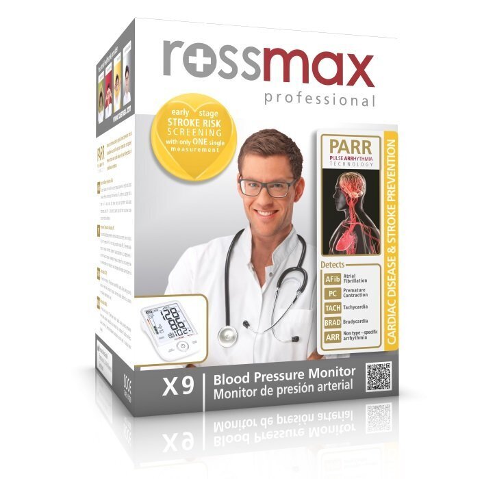 Rossmax X9 PARR PRO цена и информация | Asinsspiediena mērītāji | 220.lv