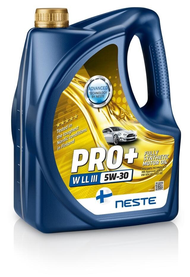 Motoreļļa Neste Pro+ W LL-III 5W-30, 4L cena un informācija | Motoreļļas | 220.lv