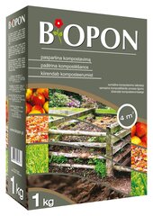 BIOPON kompostavimą spartinanti priemonė, 1 kg cena un informācija | Augu kopšanas līdzekļi | 220.lv