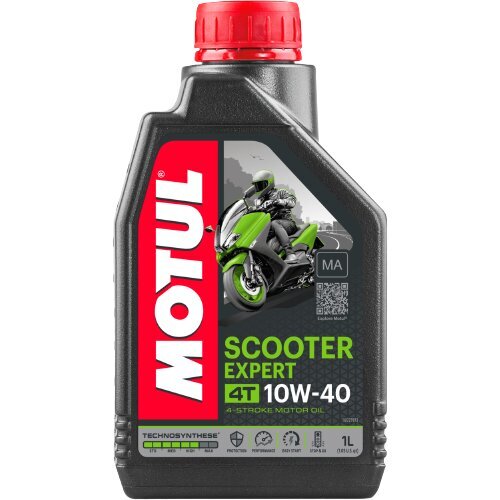 Eļļa Motul Scooter expert 4t 10w40, 1l cena un informācija | Moto eļļas | 220.lv