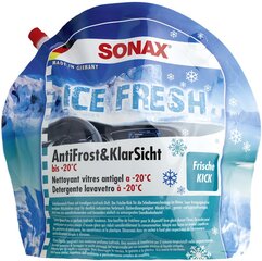 Ziemas vējstikla mazgāšanas šķidrums SONAX "Ice Fresh", 3L цена и информация | Очищающие и охлаждающие жидкости | 220.lv