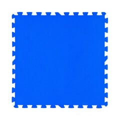 Aizsargājošais paklājs Spokey Scrab 61x61x1,2 cm, 4 gab., zils cena un informācija | Piederumi un aksesuāri trenažieriem | 220.lv
