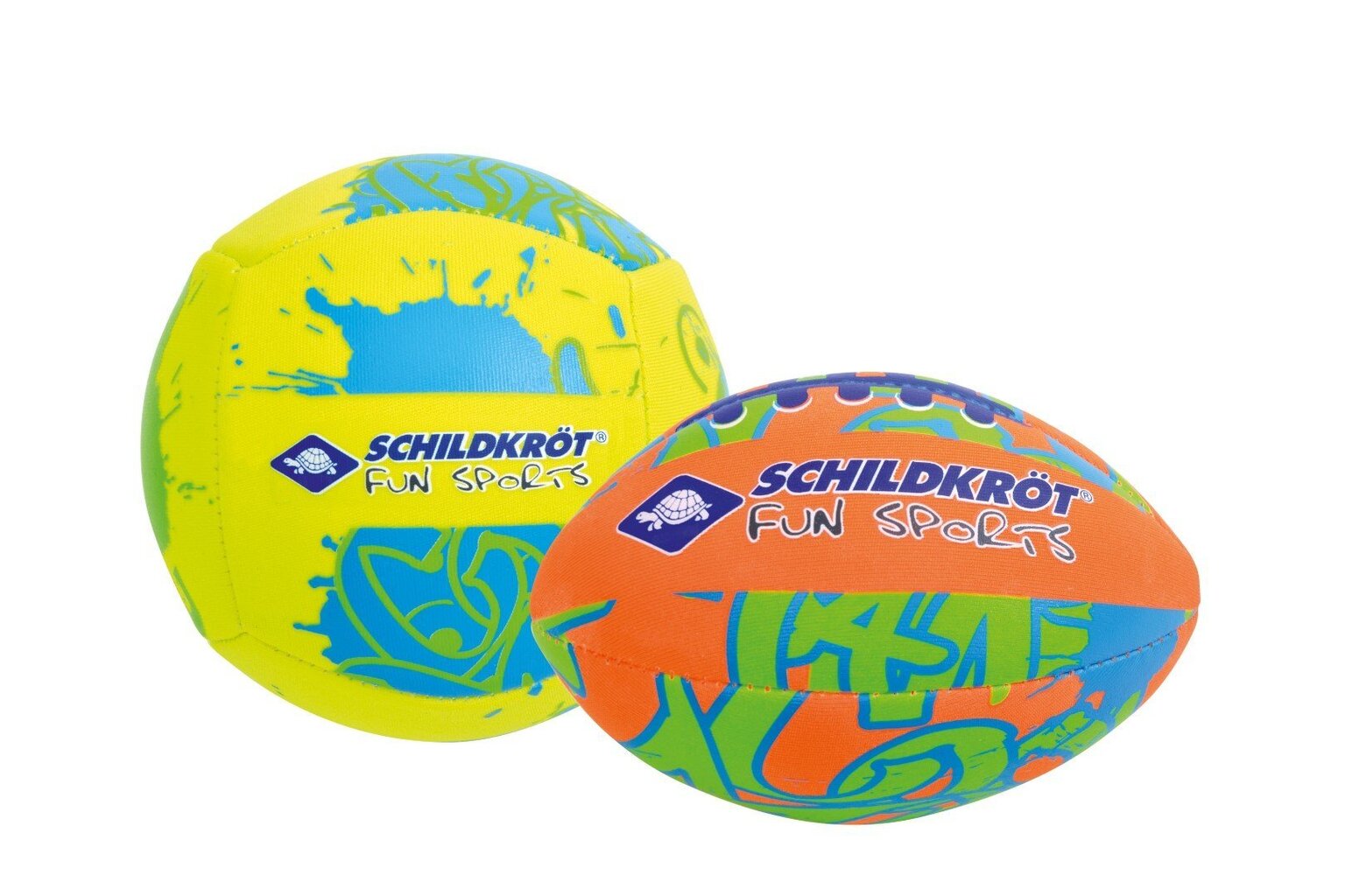 Bumbiņu komplekts Schildkrot Neoprene Mini-Balls Duo-Pack cena un informācija | Ūdens, smilšu un pludmales rotaļlietas | 220.lv