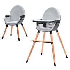 KINDERKRAFT barošanas krēsls FINI, melnā krāsā cena un informācija | Barošanas krēsli | 220.lv