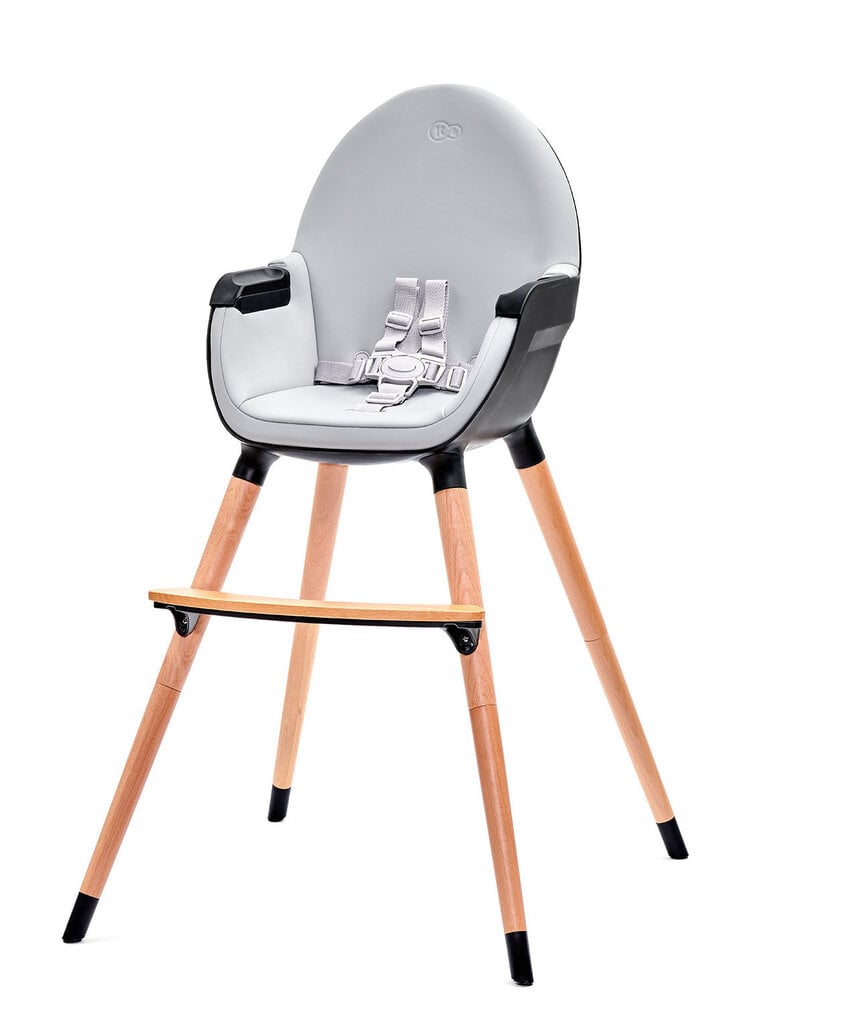 KINDERKRAFT barošanas krēsls FINI, melnā krāsā цена и информация | Barošanas krēsli | 220.lv