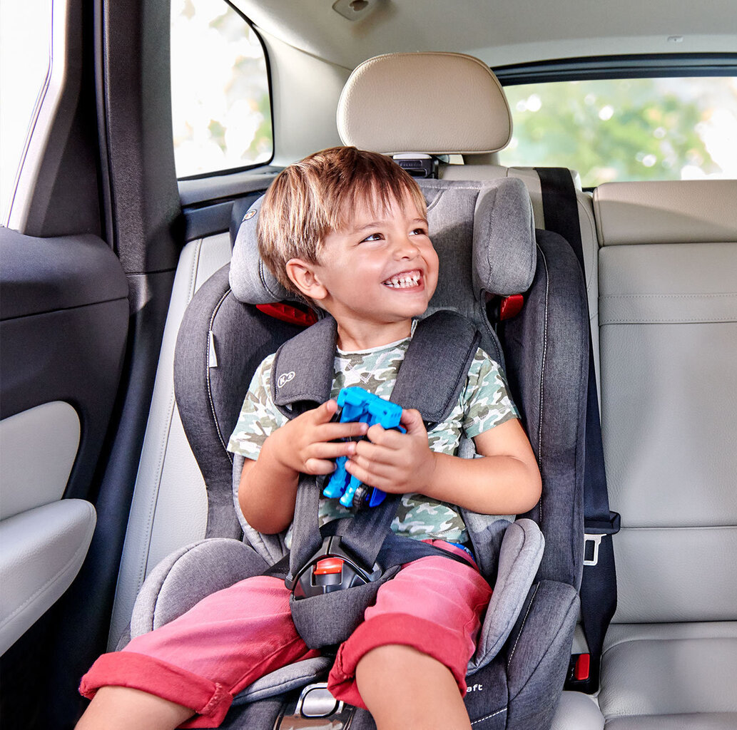 KINDERKRAFT autokrēsliņš SAFETY-FIX ISOFIX, melns cena un informācija | Autokrēsliņi | 220.lv