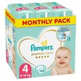 Autiņbiksītes Pampers Premium Monthly Pack 4.izmērs, 9-14kg, 168 gab.