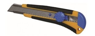 Нож для обоев Dedra 18мм + 1 лезвие цена и информация | Механические инструменты | 220.lv