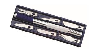 Прецизионный нож Dedra 6 мм, 12 лезвий цена и информация | Механические инструменты | 220.lv