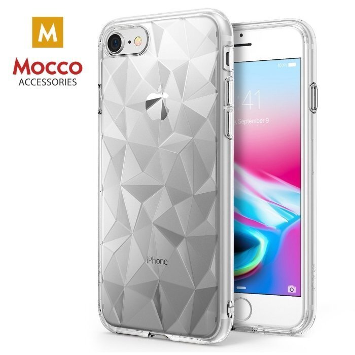 Aizsargvāciņš Mocco Trendy Diamonds, piemērots Samsung J730 Galaxy J7 (2017) telefonam, caurspīdīgs cena un informācija | Telefonu vāciņi, maciņi | 220.lv