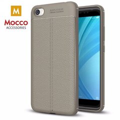 Aizsargvāciņš Mocco Litchi Pattern, piemērots Samsung G965 Galaxy S9 Plus telefonam, pelēks цена и информация | Чехлы для телефонов | 220.lv