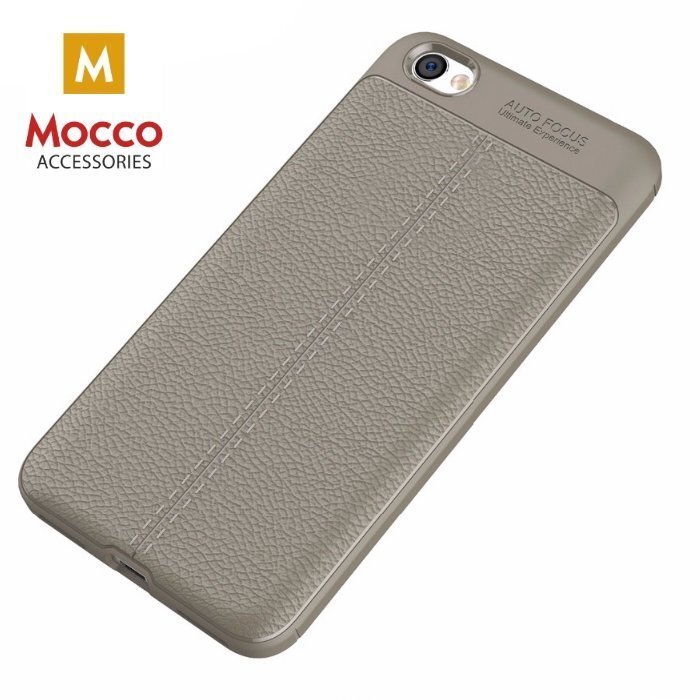 Aizsargvāciņš Mocco Litchi Pattern, piemērots Samsung G960 Galaxy S9 telefonam, pelēks cena un informācija | Telefonu vāciņi, maciņi | 220.lv