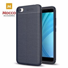 Mocco Litchi Pattern Back Case Силиконовый чехол для Xiaomi Redmi Note 5A Prime Синий цена и информация | Чехлы для телефонов | 220.lv