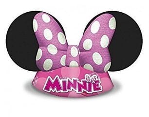 Колпачки "Minnie Junior", 6 шт цена и информация | Праздничные декорации | 220.lv