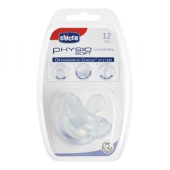 Силиконовая соска Chicco Physio Soft, 12 мес. цена и информация | Пустышки | 220.lv