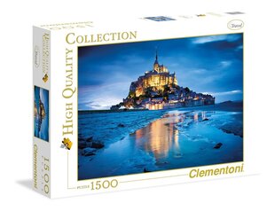 Puzle Clementoni Le Mont Saint Michel, 1500 d. цена и информация | Пазлы | 220.lv