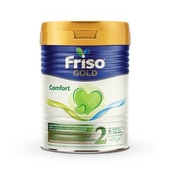 Speciāls piena maisījums zīdaiņiem Frisolac Gold Comfort 2, 6-12 mēn., 400 gr цена и информация | Начальные детские смеси и смеси специального назначения | 220.lv