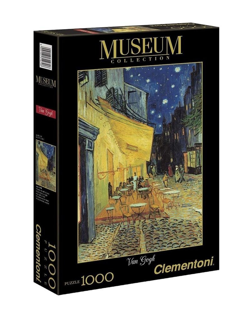 Puzle Clementoni Van Gogh Terrace at Night, 1000 d. цена и информация | Puzles, 3D puzles | 220.lv