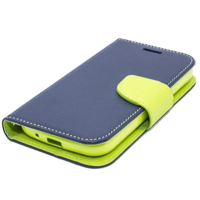 Telone Fancy Diary Book Case ar stendu Huawei Honor 10 sāniski atverams Zils/Salātkrāsas цена и информация | Telefonu vāciņi, maciņi | 220.lv