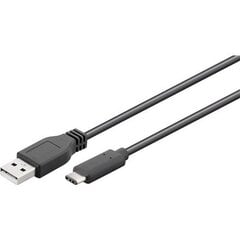 Goobay USB 2.0 cable 55466 USB-C male, U cena un informācija | Kabeļi un vadi | 220.lv