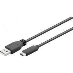 Goobay USB 2.0 cable 1,8 m, Black, USB 2 цена и информация | Кабели и провода | 220.lv