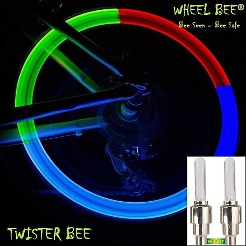 Riteņu lukturi Wheel Bee® LED Cycle Bee Twister цена и информация | Velo lukturi un atstarotāji | 220.lv