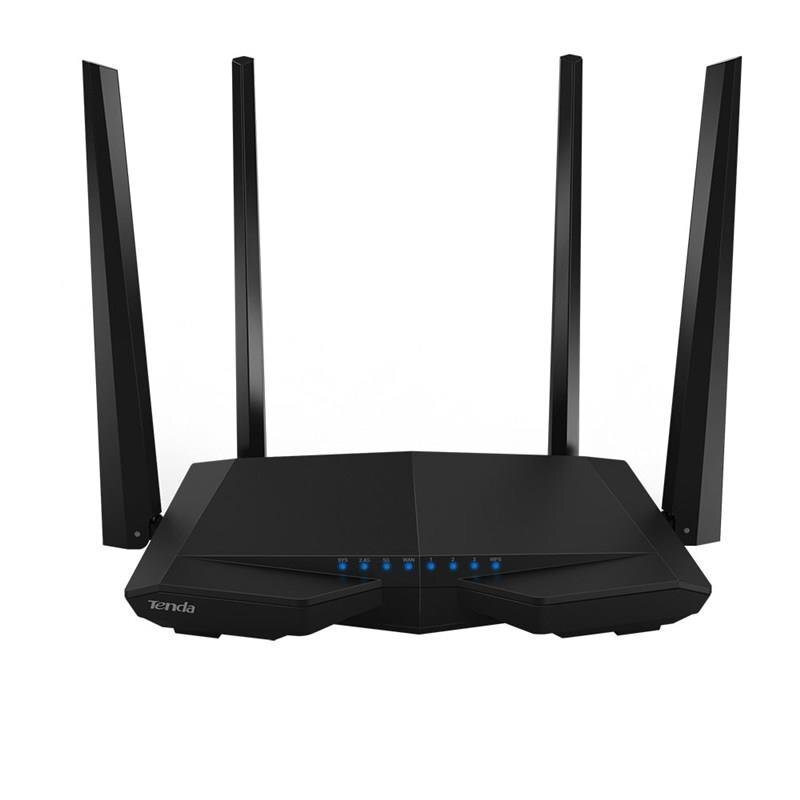 1200Mbps 11AC Router, Boradcom 900Mhz CPU，4X5dbi Antennas, 1X100Mbps WAN, 3x100Mbps LAN,WiFi On/Off Switch, Universal Repeater, cena un informācija | Rūteri (maršrutētāji) | 220.lv