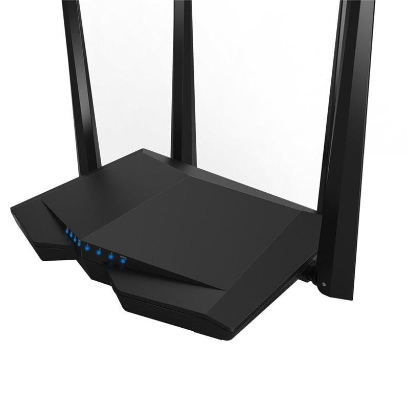 1200Mbps 11AC Router, Boradcom 900Mhz CPU，4X5dbi Antennas, 1X100Mbps WAN, 3x100Mbps LAN,WiFi On/Off Switch, Universal Repeater, cena un informācija | Rūteri (maršrutētāji) | 220.lv