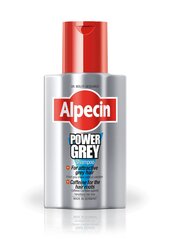Šampūns taukainiem matiem Alpecin PowerGrey vīriešiem 200 ml cena un informācija | Šampūni | 220.lv