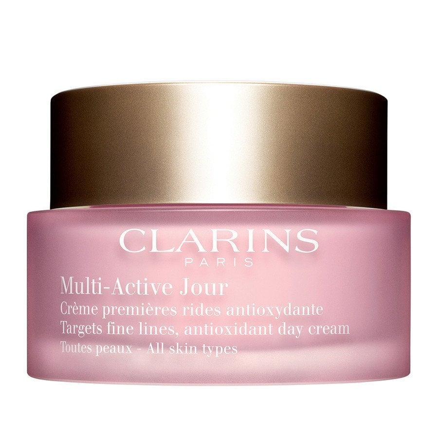 Dienas krēms visiem ādas tipiem Clarins Multi Active Jour 50 ml cena un informācija | Sejas krēmi | 220.lv