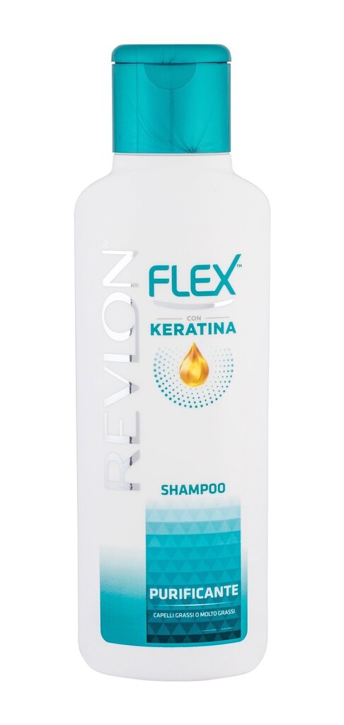 Revlon Flex Keratin Purifying šampūns 400 ml cena un informācija | Šampūni | 220.lv