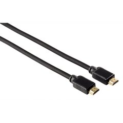 HDMI кабель Hama высокоскоростной HDMI ™, мужской - мужской, 1,5 м, черный цена и информация | Кабели и провода | 220.lv