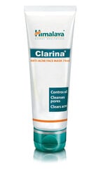 Sejas maska pret pūtītēm Himalaya Herbals Clarina Anti Acne 75 ml цена и информация | Маски для лица, патчи для глаз | 220.lv