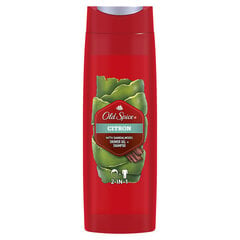 Vannas želeja Citron 2in1 Old Spice (400 ml) цена и информация | Масла, гели для душа | 220.lv