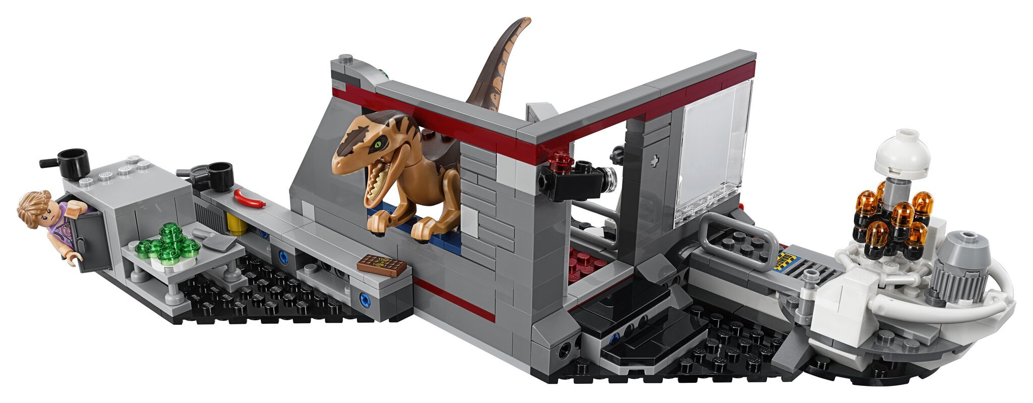 75932 LEGO® Jurassic World Juras laikmeta parka plēsāju vajāšana cena un informācija | Konstruktori | 220.lv