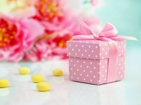 Подарочные коробочки, в розовые точки (10 шт.) цена и информация | Упаковочные материалы для подарков | 220.lv