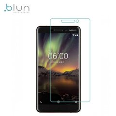 Защитное стекло дисплея «9H Tempered Glass», Nokia 6.1/6 2018 цена и информация | Защитные пленки для телефонов | 220.lv